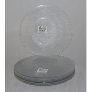 PRATO DE VIDRO FUNDO 22CM (UNIDADE)