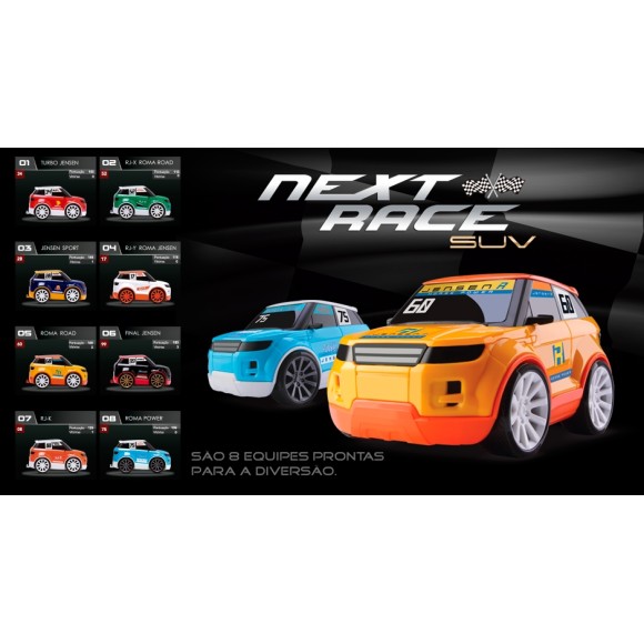 CARRINHO NEXT RACE - SUV